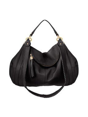 Onna Ehrlich Large Leather Rachel Shoulder Bag